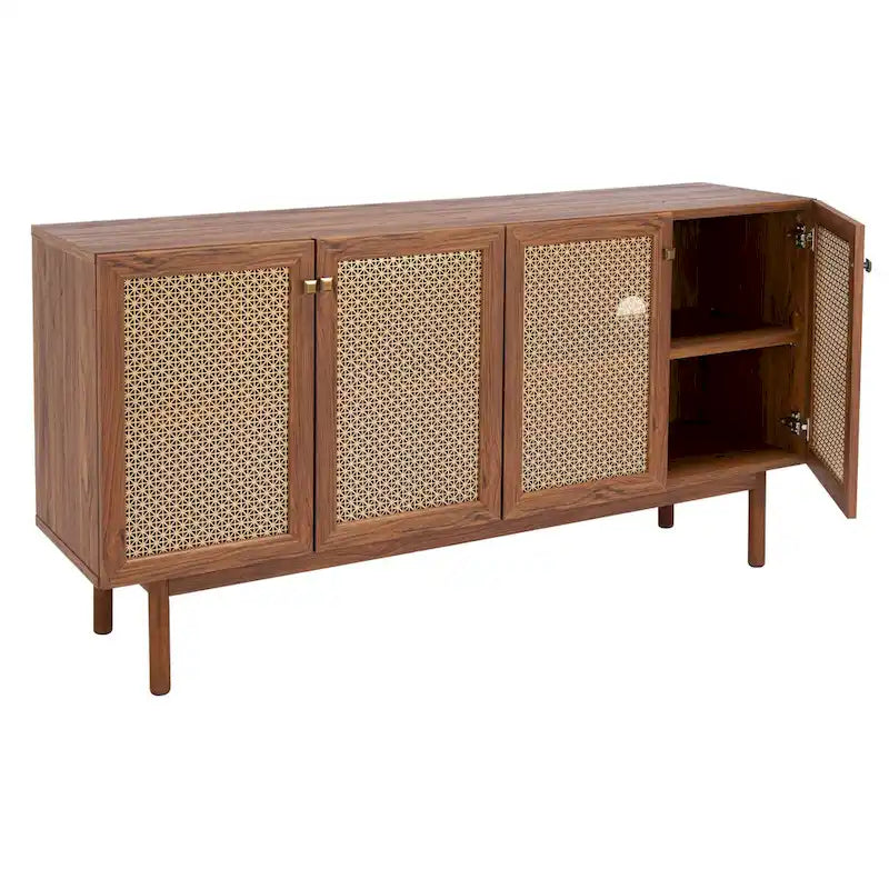 SAFAVIEH Micaela Mobile TV/Contenitore a 4 Ante 160 cm - 160.3 cm L x 41.4 cm P x 80.5 cm H - 160Lx41Px81H 14