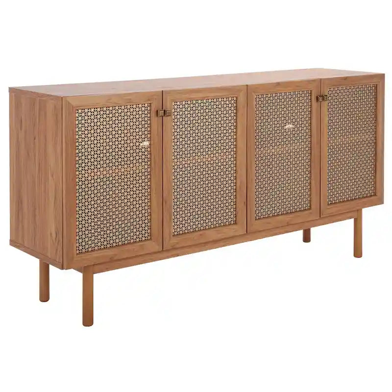 SAFAVIEH Micaela Mobile TV/Contenitore a 4 Ante 160 cm - 160.3 cm L x 41.4 cm P x 80.5 cm H - 160Lx41Px81H 26
