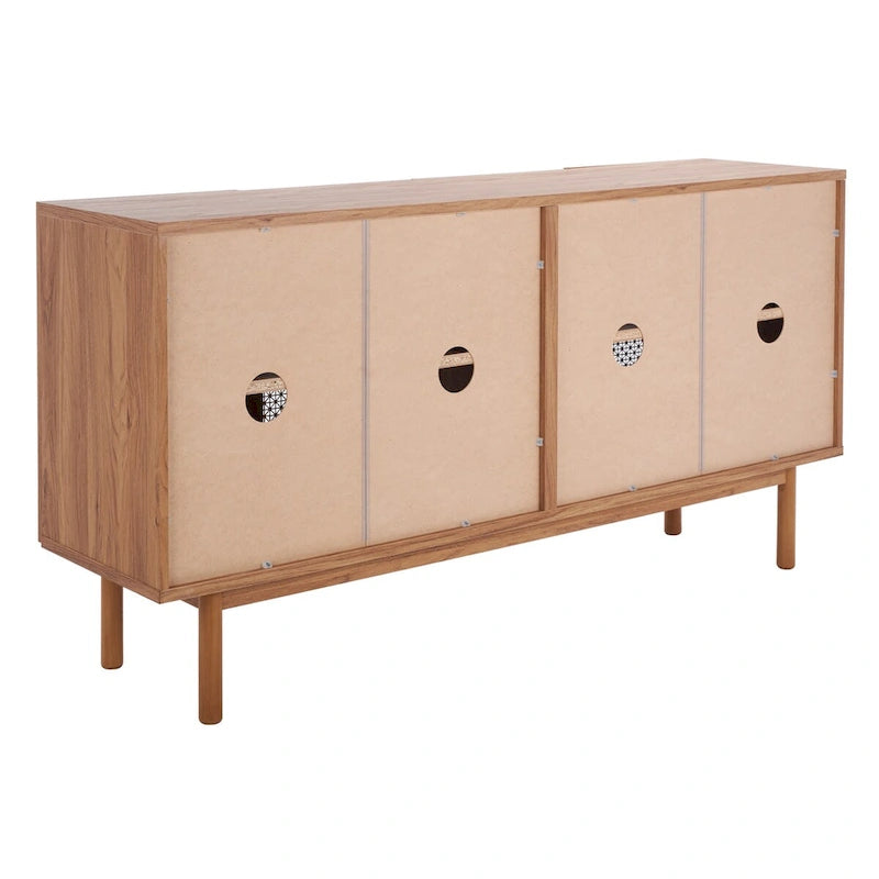 SAFAVIEH Micaela Mobile TV/Contenitore a 4 Ante 160 cm - 160.3 cm L x 41.4 cm P x 80.5 cm H - 160Lx41Px81H 29