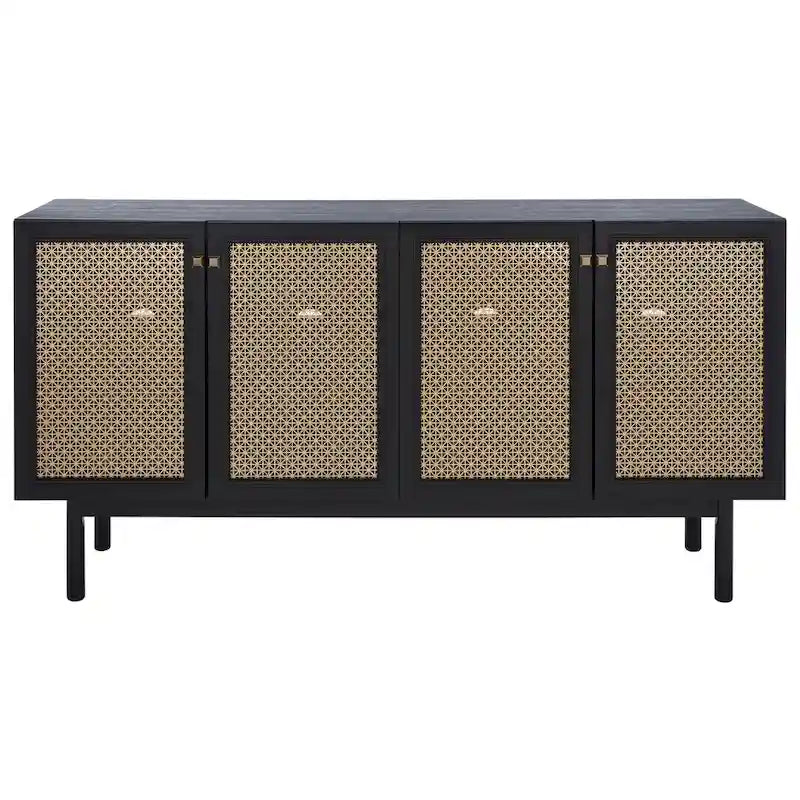 SAFAVIEH Micaela Mobile TV/Contenitore a 4 Ante 160 cm - 160.3 cm L x 41.4 cm P x 80.5 cm H - 160Lx41Px81H 33