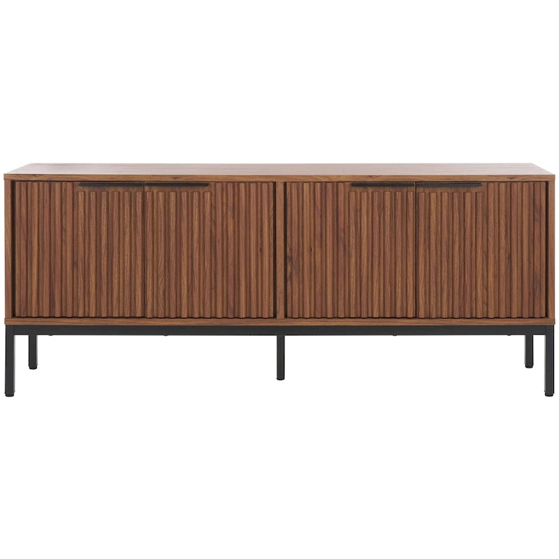 SAFAVIEH Deandra Porta TV/Mobile Media a 4 Ante (Adatto a TV a Schermo Piatto Fino a 65 Pollici) - 154,4 cm x 44,9 cm x 62,4 cm - 61Lx18Px25A 47