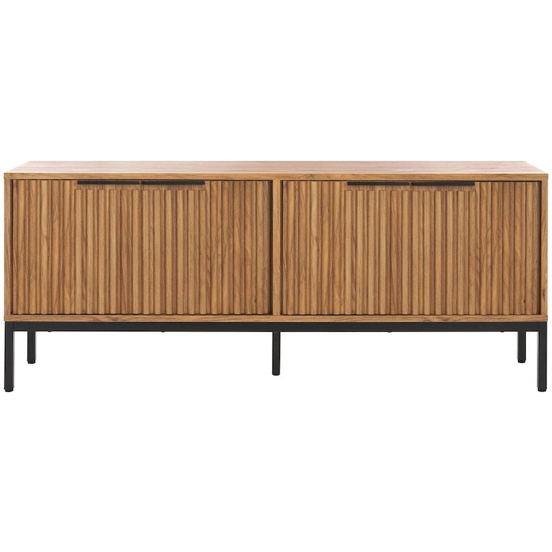 SAFAVIEH Deandra Porta TV/Mobile Media a 4 Ante (Adatto a TV a Schermo Piatto Fino a 65 Pollici) - 154,4 cm x 44,9 cm x 62,4 cm - 61Lx18Px25A 48