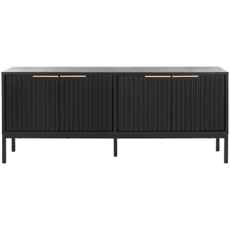 SAFAVIEH Deandra Porta TV/Mobile Media a 4 Ante (Adatto a TV a Schermo Piatto Fino a 65 Pollici) - 154,4 cm x 44,9 cm x 62,4 cm - 61Lx18Px25A 50