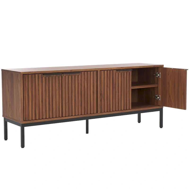 SAFAVIEH Deandra Porta TV/Mobile Media a 4 Ante (Adatto a TV a Schermo Piatto Fino a 65 Pollici) - 154,4 cm x 44,9 cm x 62,4 cm - 61Lx18Px25A 9