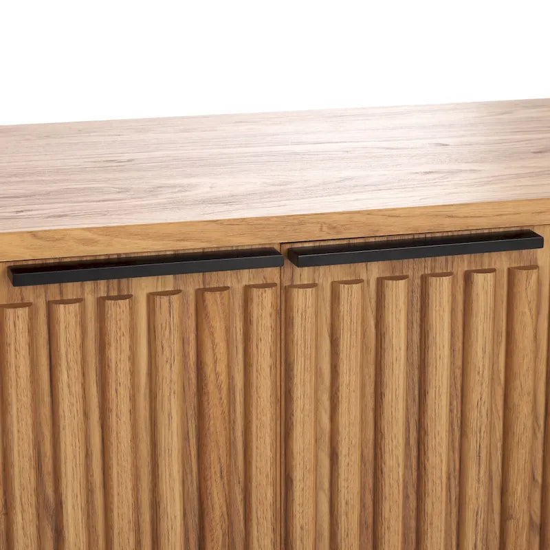SAFAVIEH Deandra Porta TV/Mobile Media a 4 Ante (Adatto a TV a Schermo Piatto Fino a 65 Pollici) - 154,4 cm x 44,9 cm x 62,4 cm - 61Lx18Px25A 23