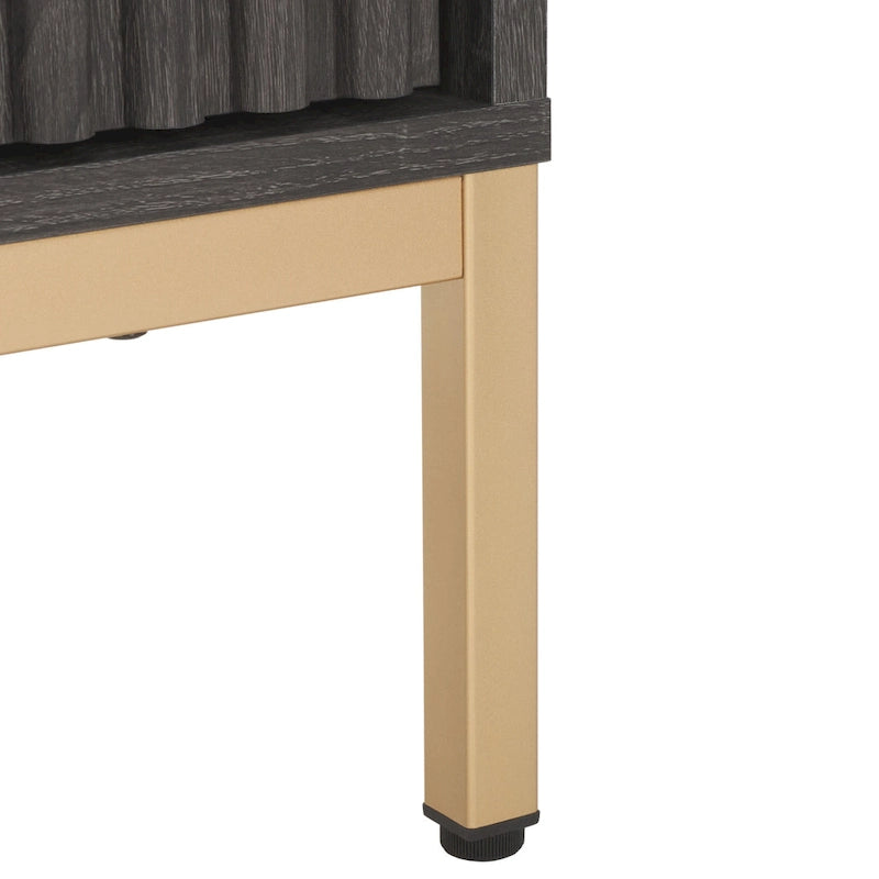 SAFAVIEH Deandra Porta TV/Mobile Media a 4 Ante (Adatto a TV a Schermo Piatto Fino a 65 Pollici) - 154,4 cm x 44,9 cm x 62,4 cm - 61Lx18Px25A 30