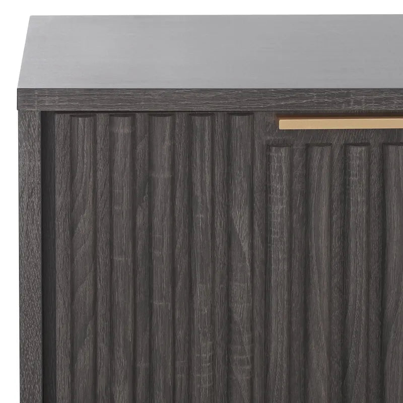 SAFAVIEH Deandra Porta TV/Mobile Media a 4 Ante (Adatto a TV a Schermo Piatto Fino a 65 Pollici) - 154,4 cm x 44,9 cm x 62,4 cm - 61Lx18Px25A 34