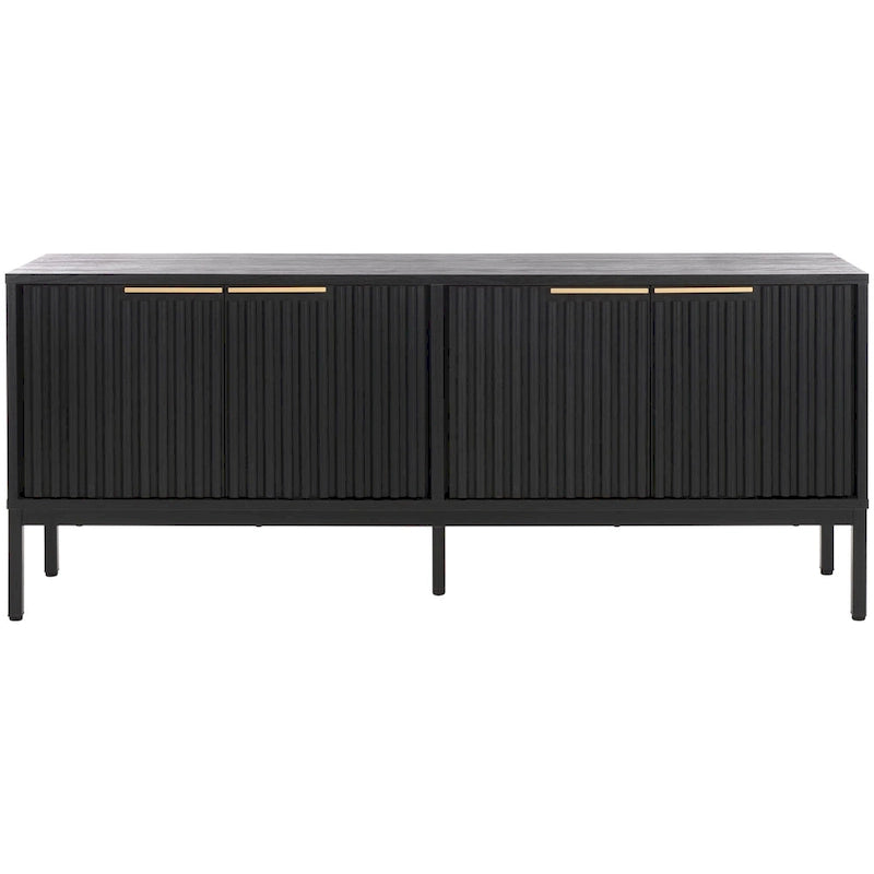 SAFAVIEH Deandra Porta TV/Mobile Media a 4 Ante (Adatto a TV a Schermo Piatto Fino a 65 Pollici) - 154,4 cm x 44,9 cm x 62,4 cm - 61Lx18Px25A 36