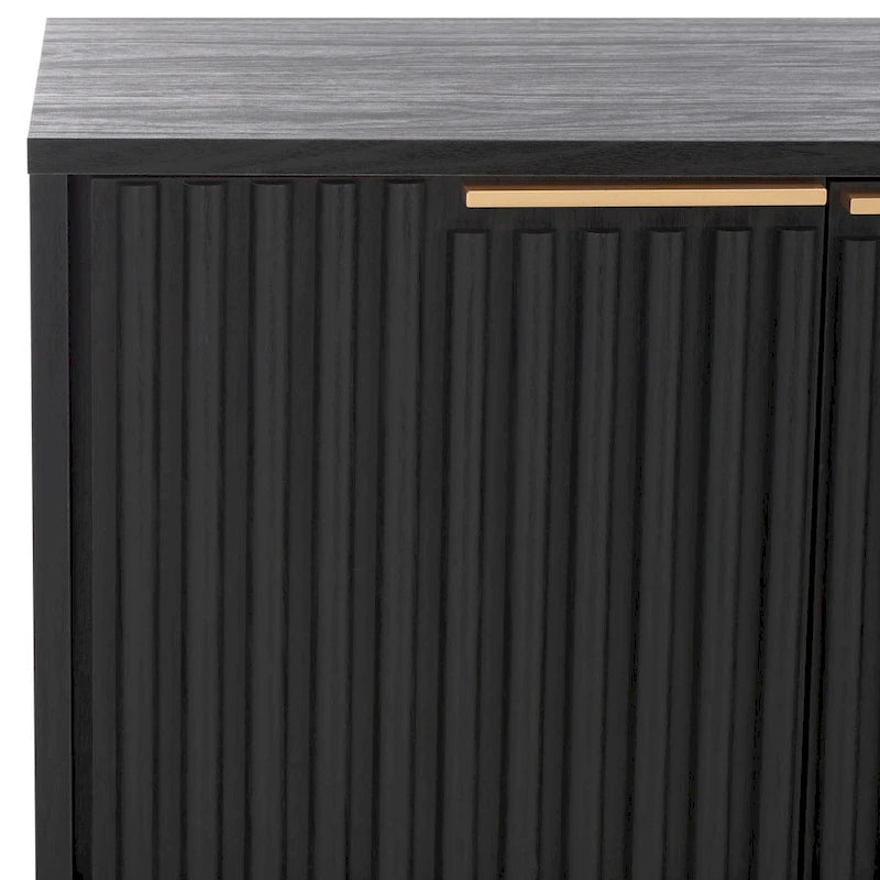SAFAVIEH Deandra Porta TV/Mobile Media a 4 Ante (Adatto a TV a Schermo Piatto Fino a 65 Pollici) - 154,4 cm x 44,9 cm x 62,4 cm - 61Lx18Px25A 44