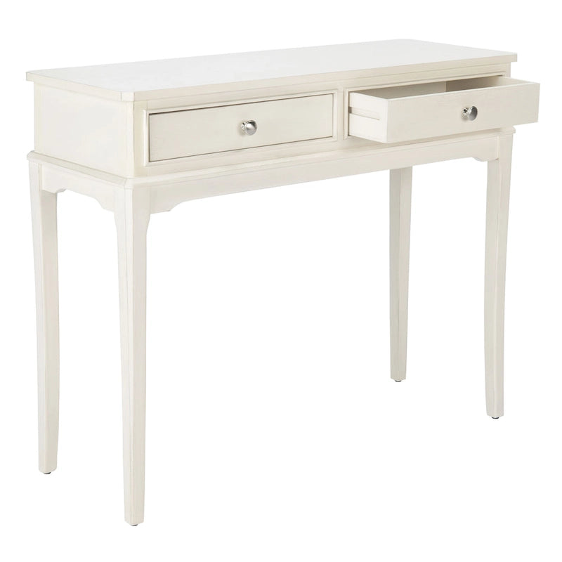 SAFAVIEH Affie 2-Drawer Console Table - 35.5 W x 13 L x 29.5 H - 36Wx13Dx30H 8