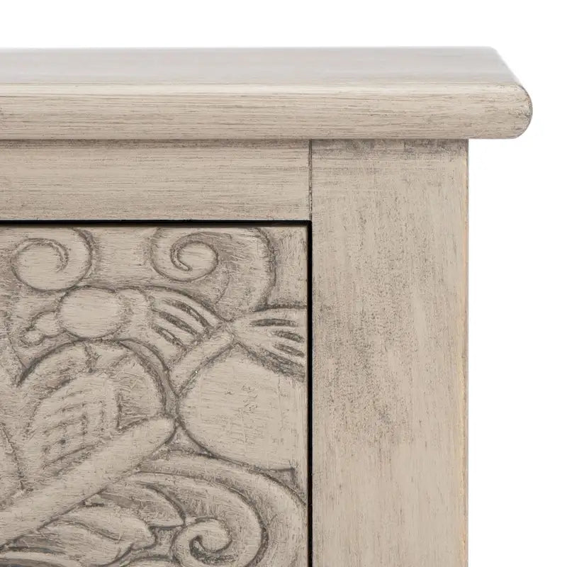 SAFAVIEH Leonia 2-Drawer Console Table - 35.5 W x 13 L x 29.5 H - 36Wx13Dx30H 25