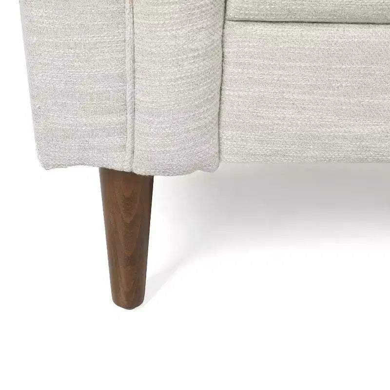 GDFStudio Jelm Divanetto in Legno di Betulla Trapuntato Contemporaneo 19