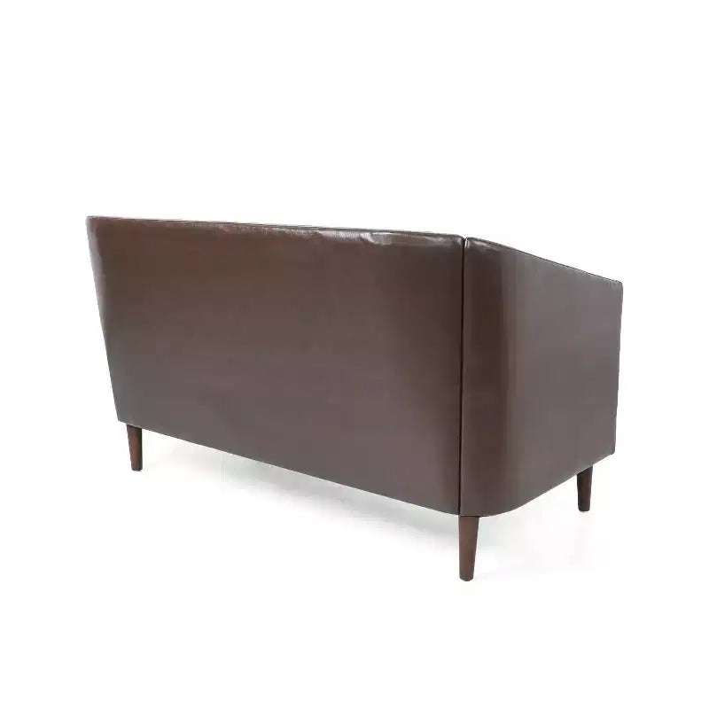 GDFStudio Jelm Divanetto in Legno di Betulla Trapuntato Contemporaneo 4