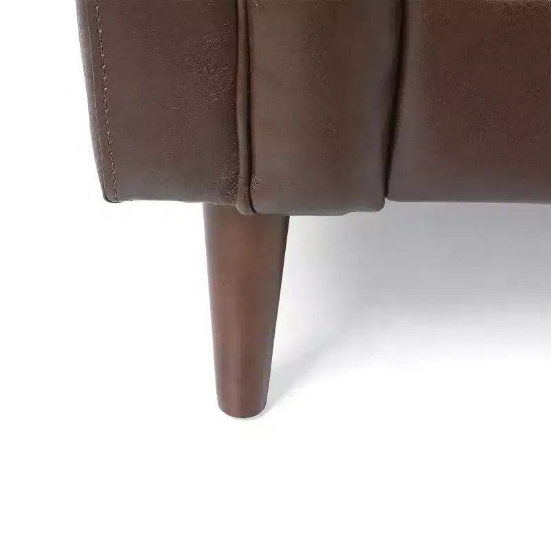 GDFStudio Jelm Divanetto in Legno di Betulla Trapuntato Contemporaneo 8