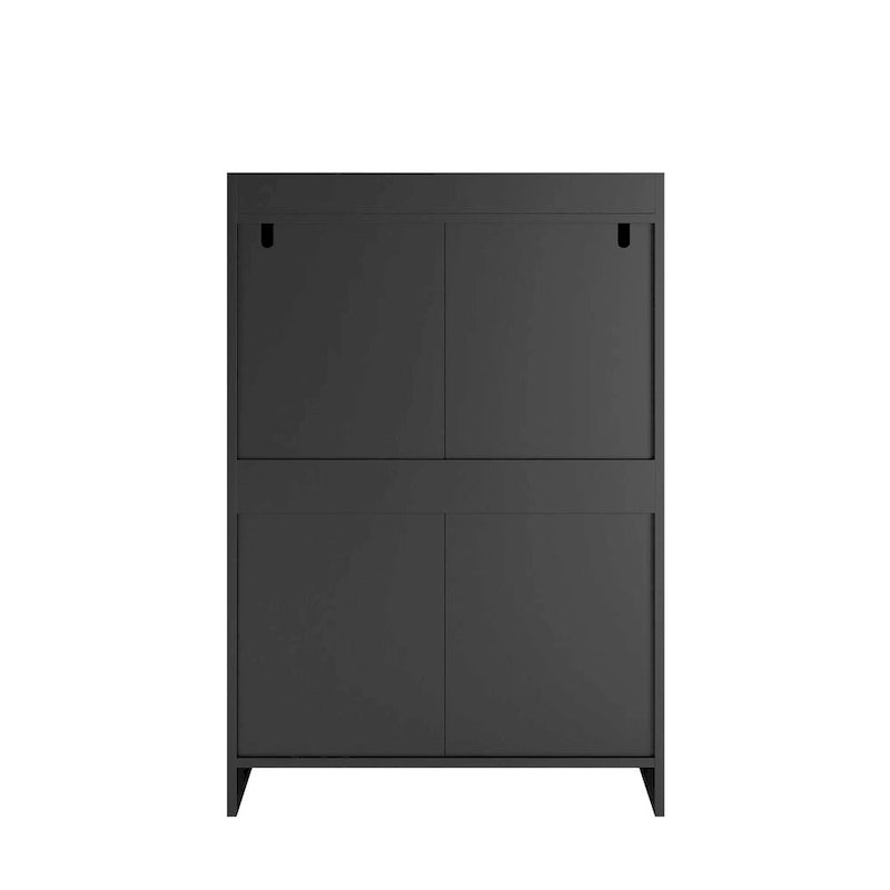 4 Drawer Dresser, Freestanding Storage Dresser Chest Cabinet for Bedroom, Living Room, Closet, Office 4
