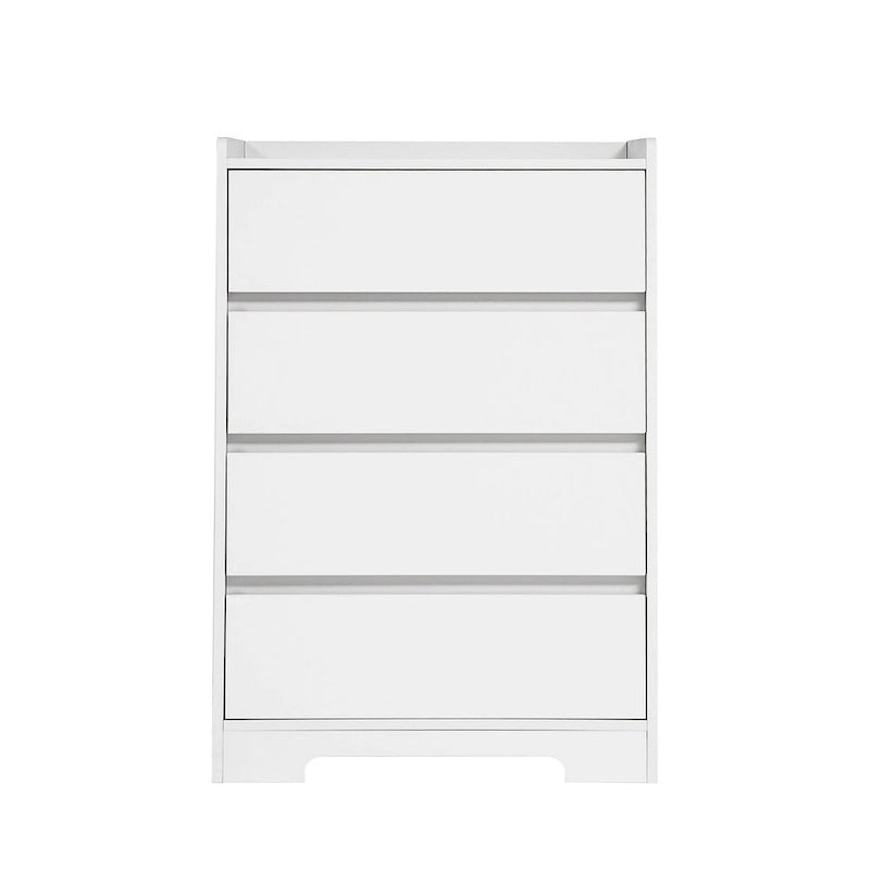 4 Drawer Dresser, Freestanding Storage Dresser Chest Cabinet for Bedroom, Living Room, Closet, Office 9