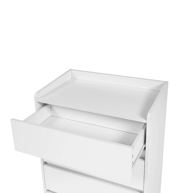4 Drawer Dresser, Freestanding Storage Dresser Chest Cabinet for Bedroom, Living Room, Closet, Office 11