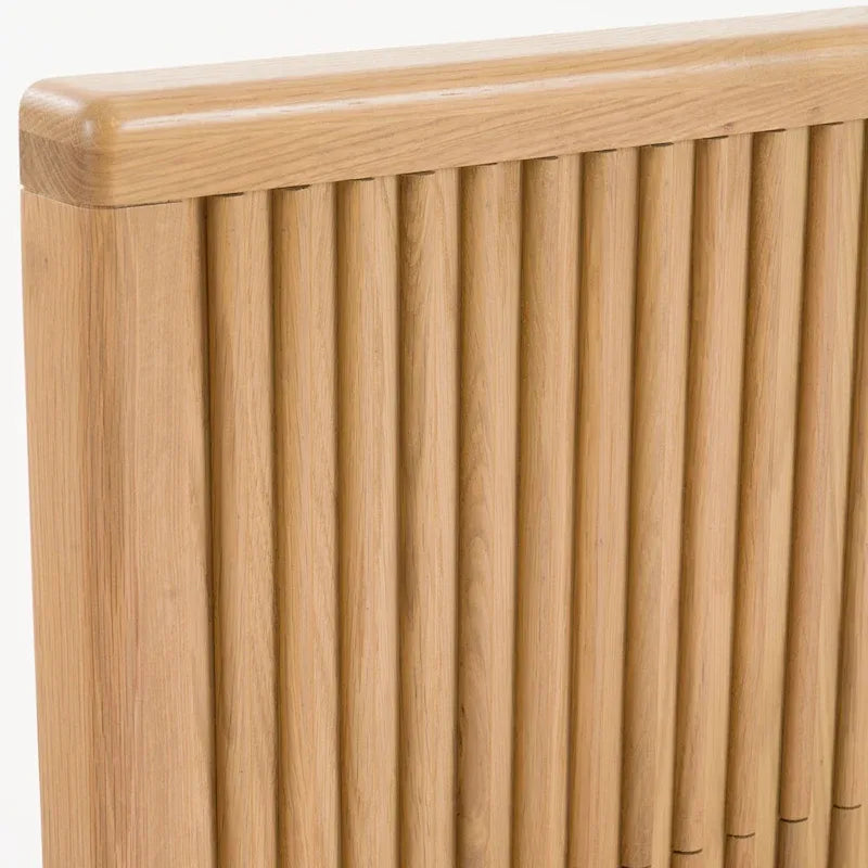 Modrest Winters Modern Natural Oak Bed 9