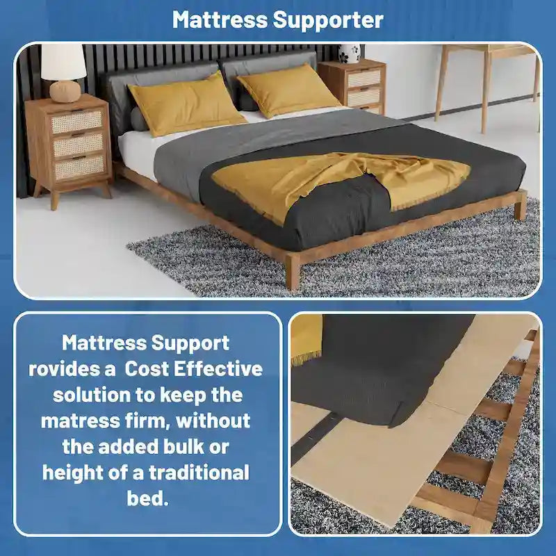 Foldable Box Spring, Bunkie Board and Bed Support Board to Minimize bed, Good for Day Bed, Trundle Bed, Bunkbed & Platform Bed 5