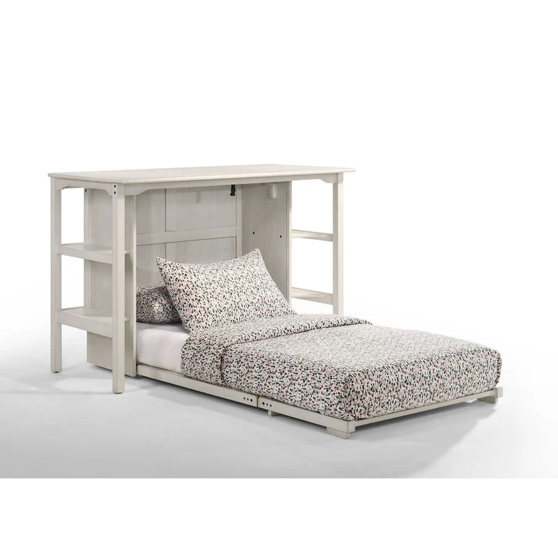 Siesta Desk Murphy Bed with Gel Memory Foam Mattress 5