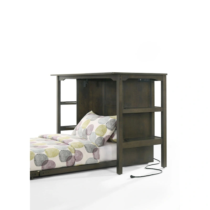 Siesta Desk Murphy Bed with Gel Memory Foam Mattress 6