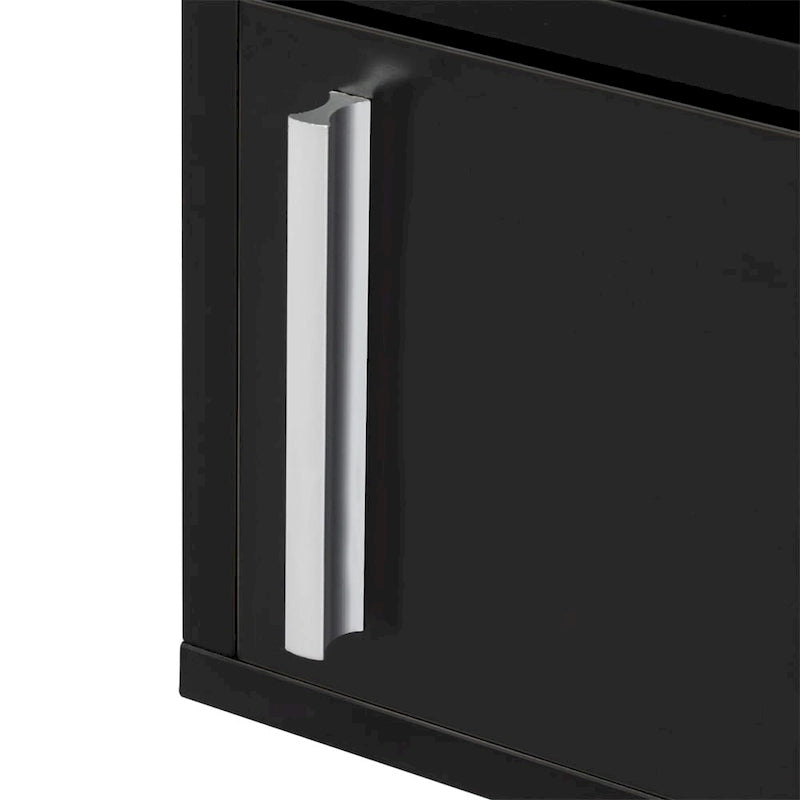 Wall-Mounted Wood Nightstand with Swing Door (Set of 2) 8