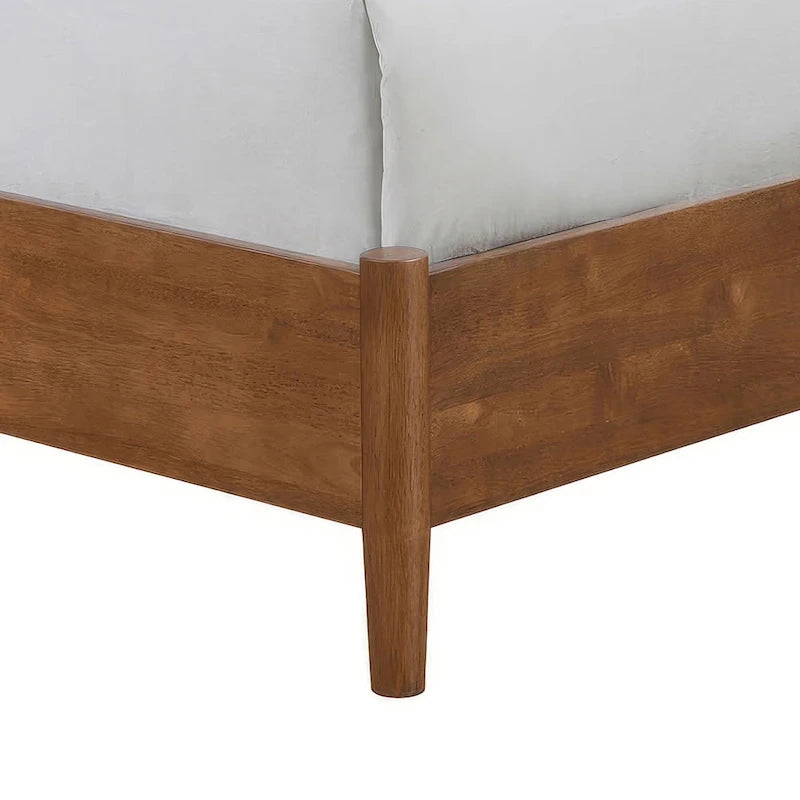 Furniture of America Beau Midcentury 5-Piece Walnut Queen Bedroom Set 12