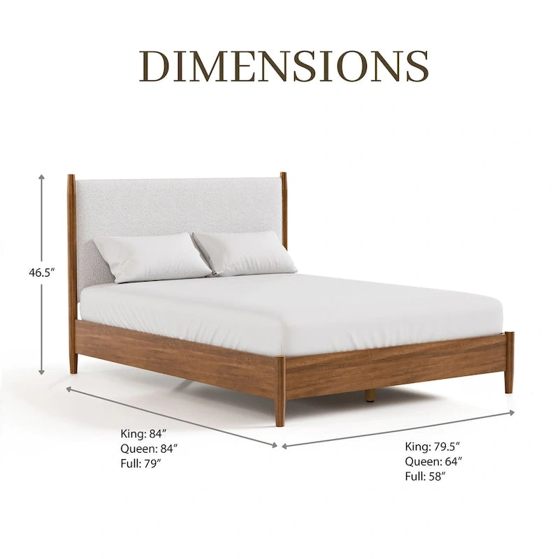 Furniture of America Beau Midcentury 6-Piece Walnut Queen Bedroom Set 17