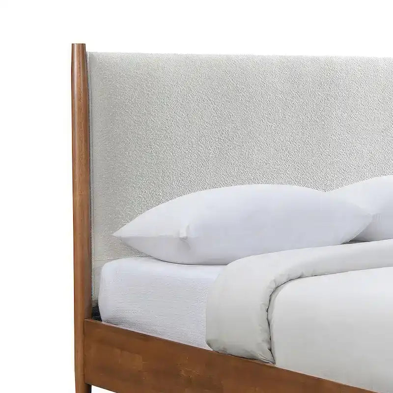 Furniture of America Beau Midcentury 6-Piece Walnut Queen Bedroom Set 24