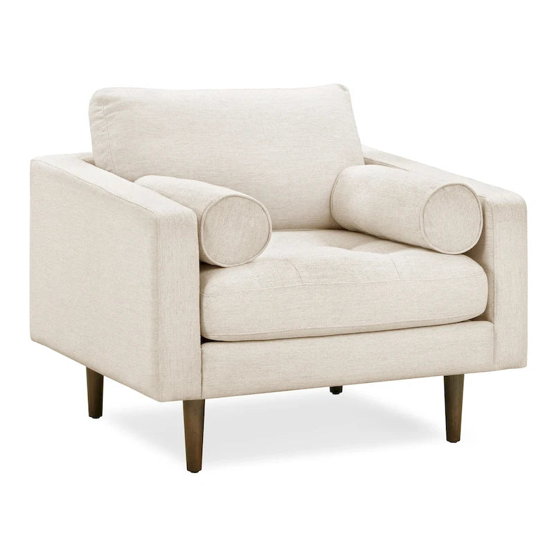 Poly & Bark Napa Fabric Lounge Chair 35