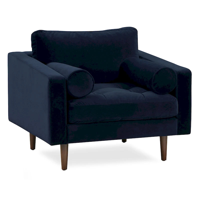 Poly & Bark Napa Fabric Lounge Chair 38