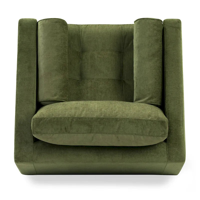 Poly & Bark Napa Fabric Lounge Chair 5
