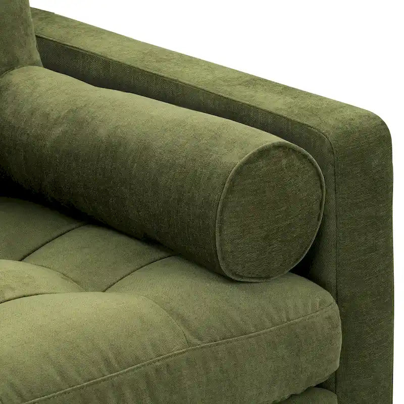 Poly & Bark Napa Fabric Lounge Chair 6