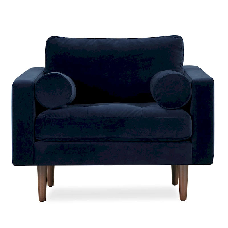 Poly & Bark Napa Fabric Lounge Chair 12
