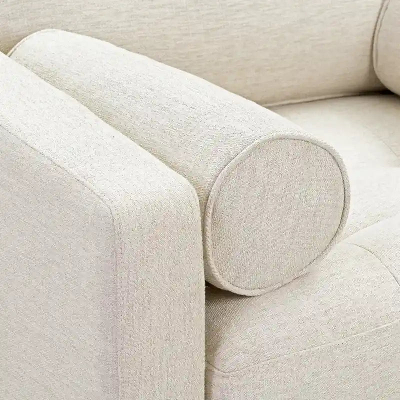Poly & Bark Napa Fabric Lounge Chair 23
