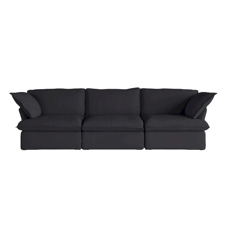 Modern Modular Sectional Sofa for Living Room 3 Seat, Comfy Convertible Sectional Sofas Couches 14