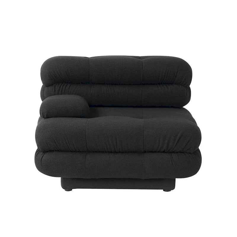 146 Convertible Modular Sectional Sofa, U-Shaped Luxury Modern 6-Seat Couch Sectional with Chaise Ottomans for Living Room 16