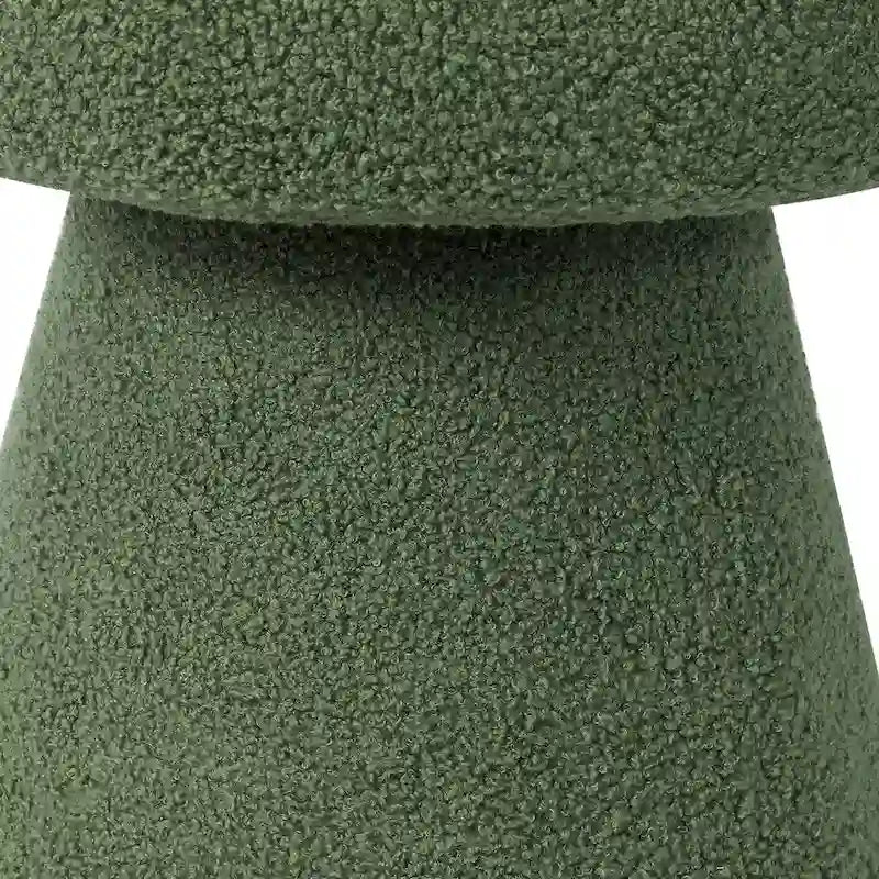 Adeco Mushroom Ottoman Large Soft Foot Stool for Living Room Bedroom 7
