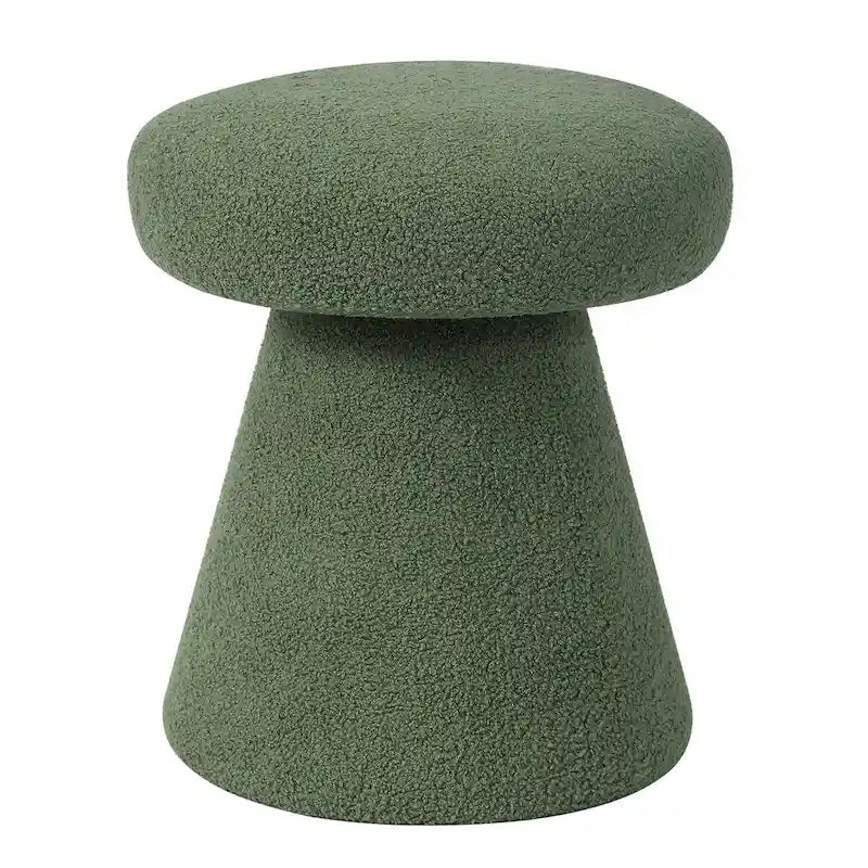 Adeco Mushroom Ottoman Large Soft Foot Stool for Living Room Bedroom 10