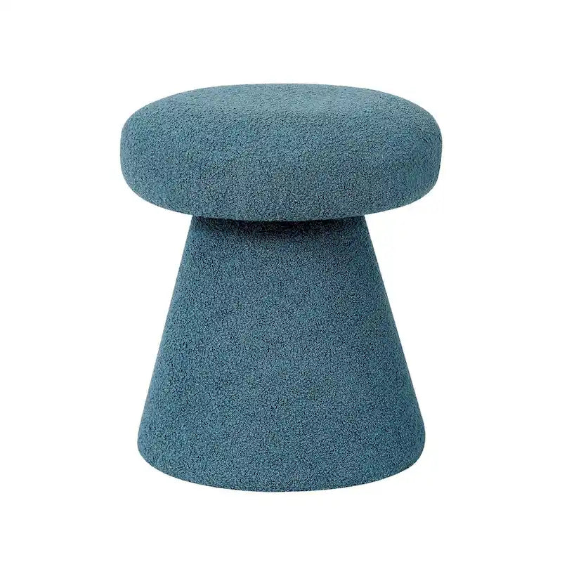 Adeco Mushroom Ottoman Large Soft Foot Stool for Living Room Bedroom 22