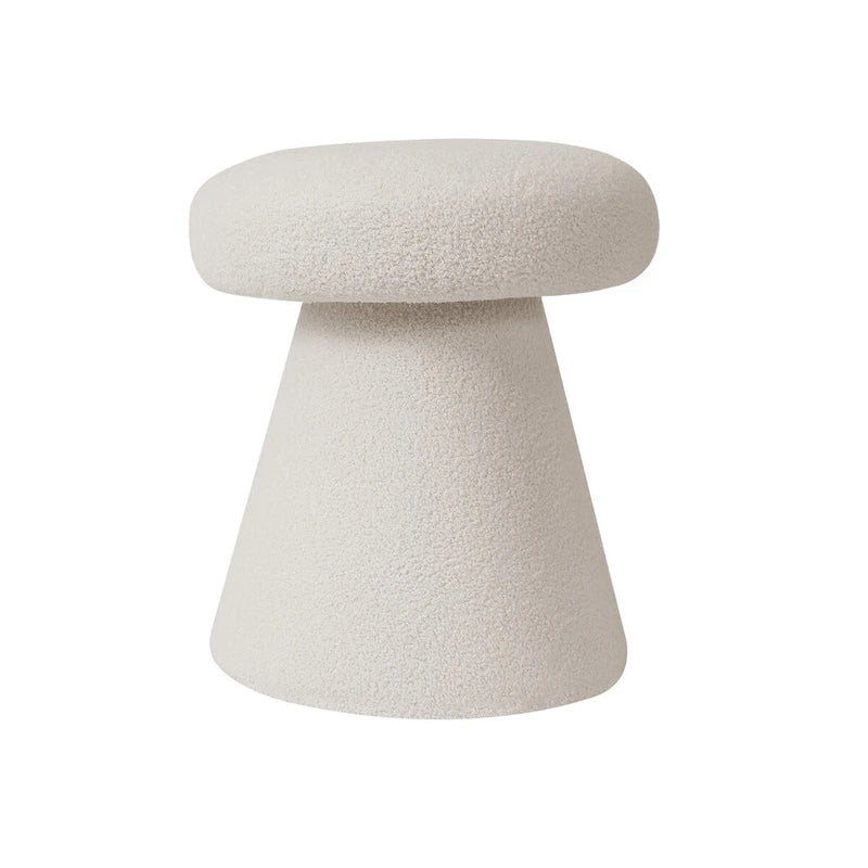 Adeco Mushroom Ottoman Large Soft Foot Stool for Living Room Bedroom 29