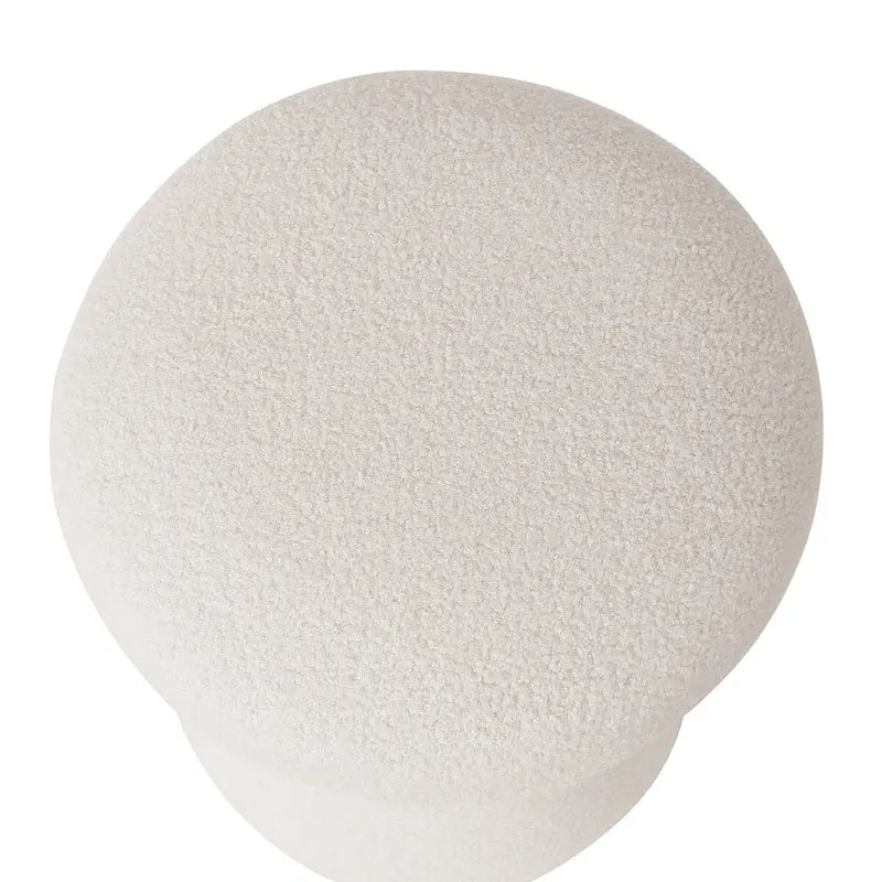 Adeco Mushroom Ottoman Large Soft Foot Stool for Living Room Bedroom 32