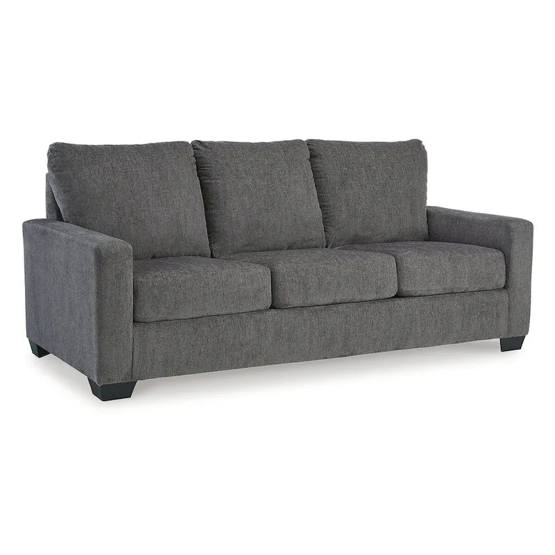 Signature Design by Ashley Rannis Pewter Queen Sofa Sleeper - 85W x 40D x 39H 2