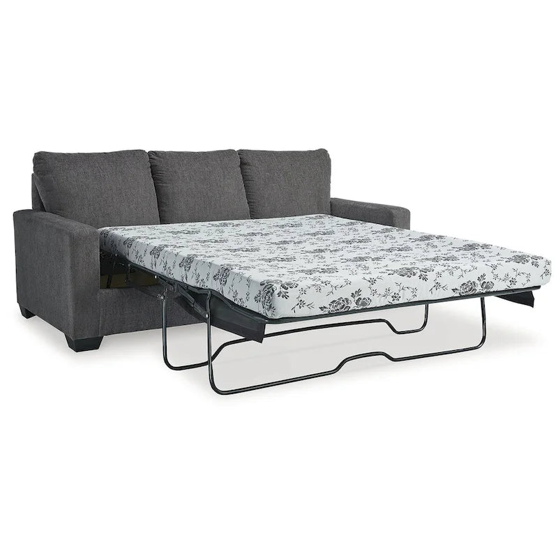 Signature Design by Ashley Rannis Pewter Queen Sofa Sleeper - 85W x 40D x 39H 3