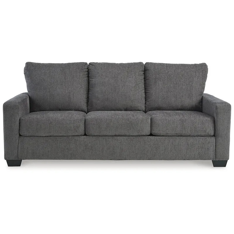 Signature Design by Ashley Rannis Pewter Queen Sofa Sleeper - 85W x 40D x 39H 4