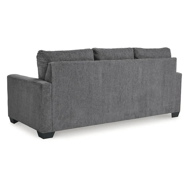 Signature Design by Ashley Rannis Pewter Queen Sofa Sleeper - 85W x 40D x 39H 6