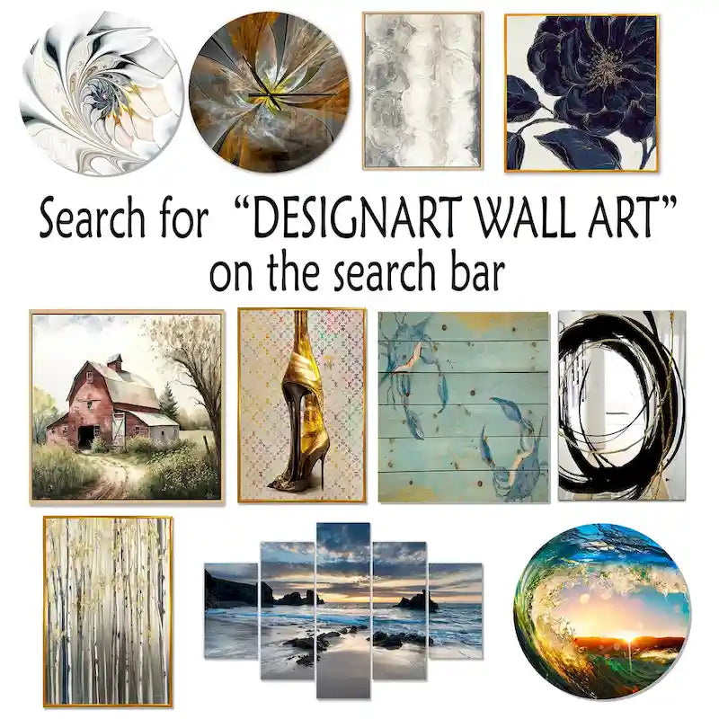 Sedia d'accento e poltrona moderna Designart Marble Serenity Colorful Gray Watercolor Waves I, con forme astratte e rivestimento imbottito 7