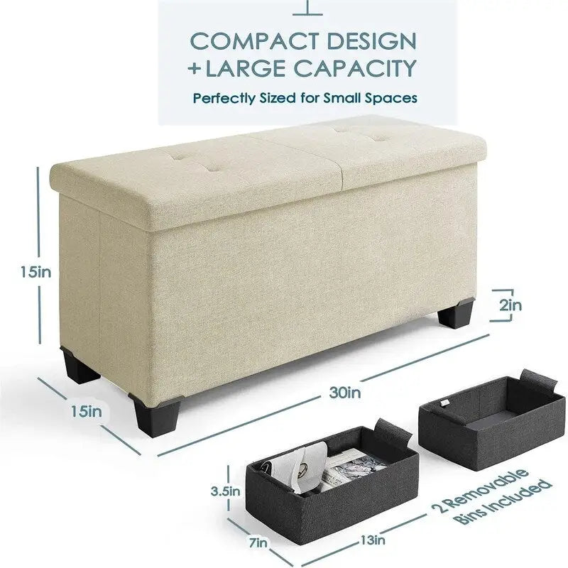 Storage Ottoman Bench
