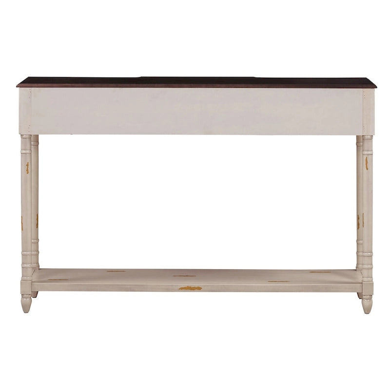 Console Table Sofa Table with Drawers for Entryway 15