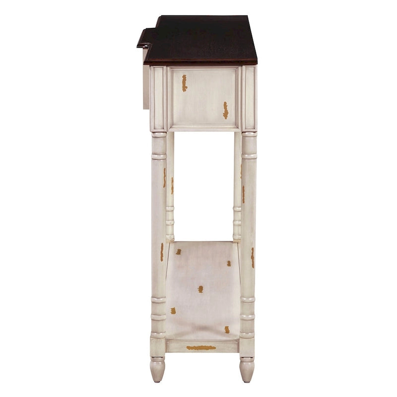 Console Table Sofa Table with Drawers for Entryway 17